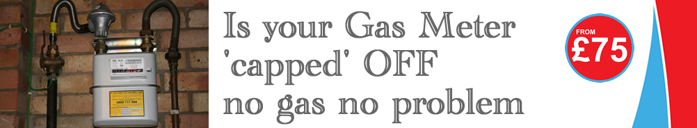 uncapped Gas Meter